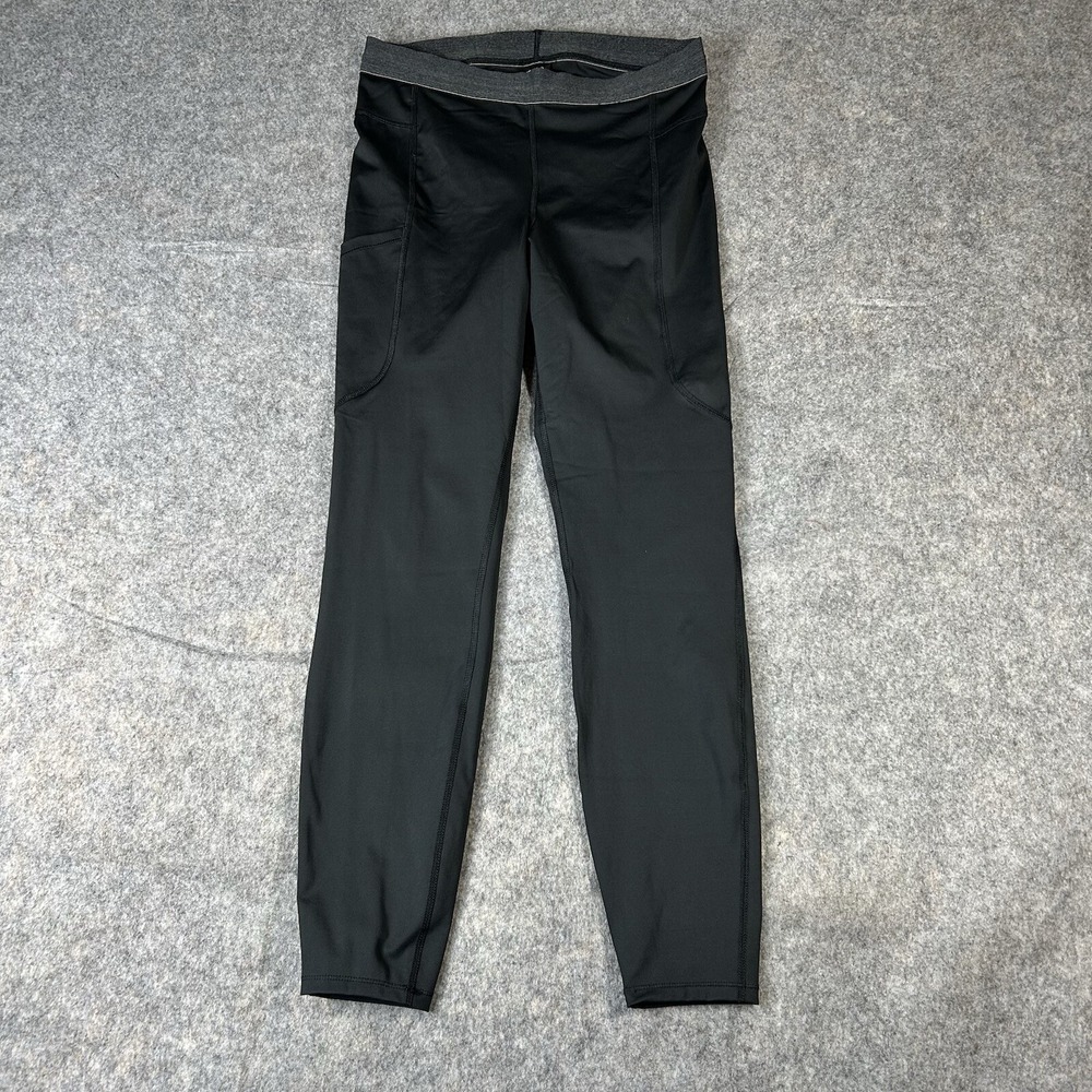 REI Cooperative Leggings Womens Medium Black Pocket Outdoor Hiking